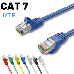 IRENIS CAT7 Ethernet Patch Kablo, 25 cm–30 Metre arasında uzunluk seçenekleri, 7 farklı renk
