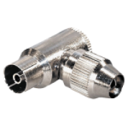 IRENIS L-Tipi TV Anten Fişi, dişi metal IRENIS L-Tipi TV Anten Fişi, dişi metal