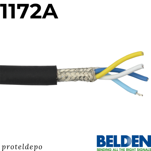 BELDEN 1172A Star Quad/Flex, Mikrofon Kablosu (İstediğiniz uzunlukta sipariş edebilirsiniz)