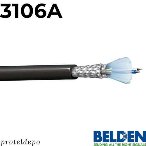 BELDEN 3106A Endüstriyel RS-485 (İstediğiniz uzunlukta sipariş edebilirsiniz)