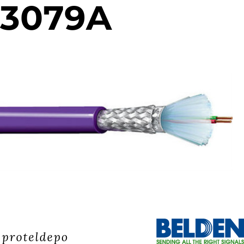 BELDEN 3079A Profibus DP PVC Kablo (İstediğiniz uzunlukta sipariş edebilirsiniz)