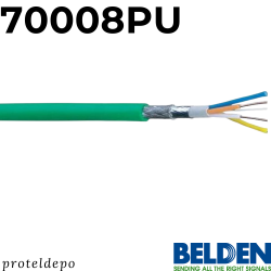 BELDEN 70008 PU PROFİNET C Type Kablo (İstediğiniz uzunlukta sipariş edebilirsiniz)