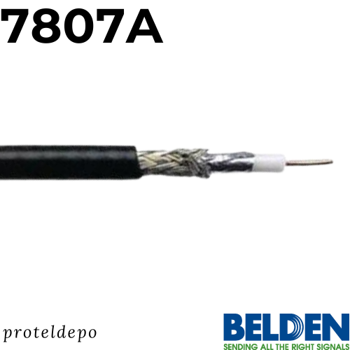 BELDEN 7807A LMR-200, TWB-2401, WBC-200 (eşdşeğeri ) (İstediğiniz uzunlukta sipariş edebilirsiniz)