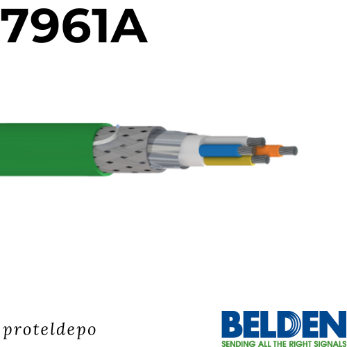 BELDEN 7961A  PROFINET B Type Kablo (istediğiniz uzunlukta sipariş edebilirsiniz)