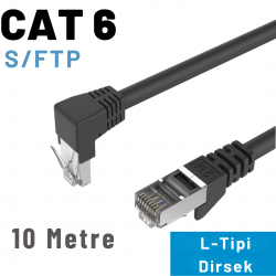 IRENIS CAT6 S/FTP Dirsek Kablo, 10 Metre