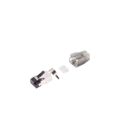 RJ45 Modüler Fiş, Kilitleme Mekanizmalı, 50 mikron altın kaplama RJ45 Modüler Fiş, Kilitleme Mekanizmalı, 50 mikron altın kaplama