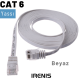 IRENIS CAT6 Yassı Ethernet Network Lan İnternet Kablosu 50 cm