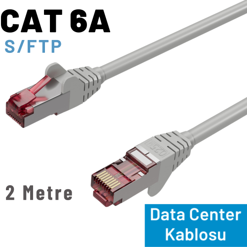 IRENIS CAT6A S/FTP Ethernet Data Center Kablosu, 2 Metre