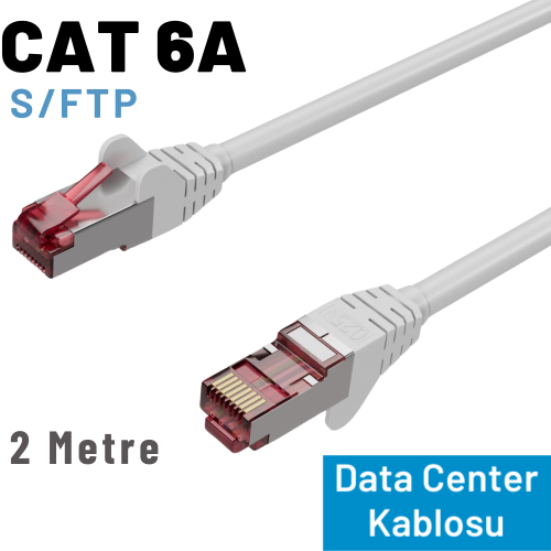 IRENIS CAT6A S/FTP Ethernet Data Center Kablosu, 2 Metre