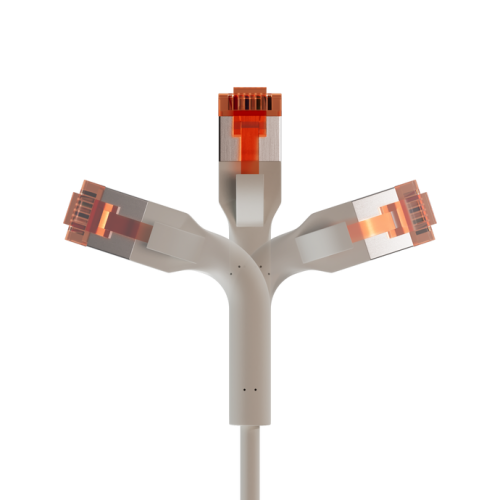 IRENIS CAT6A U/FTP  90° Bükülebilir Kablo 3 metre
