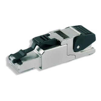 TELEGÄRTNER RJ45 Konnektör, Cat.7A/7/6A/6/5e için