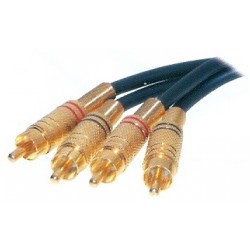 IRENIS Video /Audio Uzatma Kablosu Altın kaplamalı 1,5m IRENIS Video /Audio Uzatma Kablosu Altın kaplamalı 1,5m