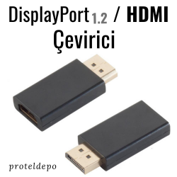 DisplayPort / HDMI Çevirici - 10 Gbit DisplayPort / HDMI Çevirici - 10 Gbit