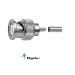 TELEGARTNER BNC Straight Plug Crimp TELEGARTNER BNC Straight Plug Crimp