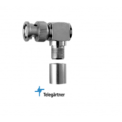 TELEGARTNER BNC Angle Plug Crimp TELEGARTNER BNC Angle Plug Crimp