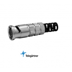 TELEGARTNER BNC Straight Plug Crimp TELEGARTNER BNC Straight Plug Crimp