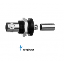 TELEGARTNER BNC Bulkhead Jack Crimp TELEGARTNER BNC Bulkhead Jack Crimp