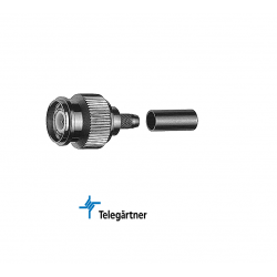 TELEGÄRTNER TNC Straight Plug Crimp