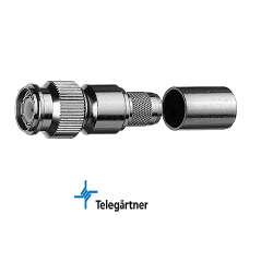 TELEGÄRTNER TNC Straight Plug Crimp