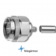 TELEGÄRTNER N Straight Plug Crimp