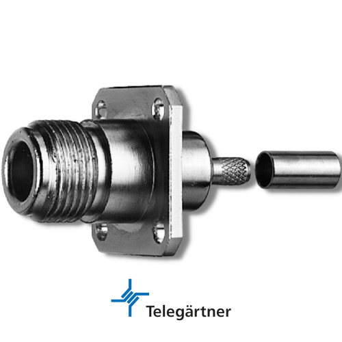 TELEGÄRTNER N Panel Jack Crimp