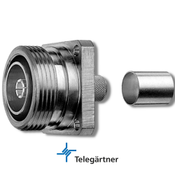 TELEGÄRTNER 7-16 Panel Jack Crimp