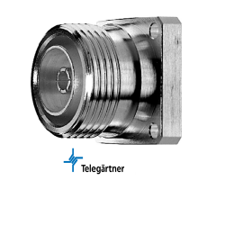 TELEGARTNER 7-16 Receptacle for Panel Mounting TELEGARTNER 7-16 Receptacle for Panel Mounting