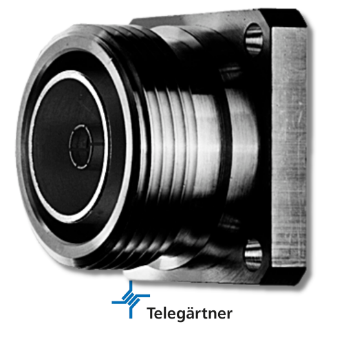 TELEGÄRTNER 7-16 Receptacle for Panel Mounting