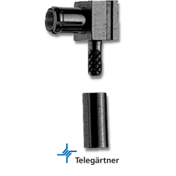TELEGÄRTNER MCX Angle Plug Crimp TELEGÄRTNER MCX Angle Plug Crimp