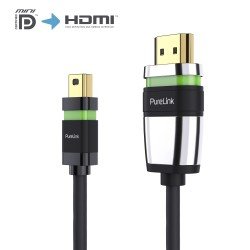 1 metre MiniDP / HDMI Kablo 1 metre MiniDP / HDMI Kablo
