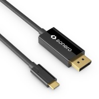 1 Metre  USB-C / DP 4K Kablosu 
