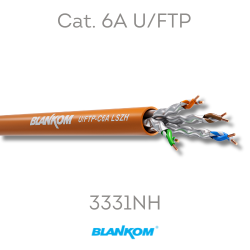 Cat 6A 23/1 AWG U/FTP FR-LSNH Ethernet Kablosu (İstediğiniz uzunlukta sipariş edebilirsiniz)