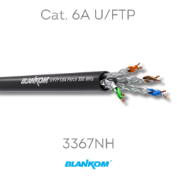 Cat 6A 26/7 AWG U/FTP Patch FR-PVC Ethernet Kablosu (İstediğiniz uzunlukta sipariş edebilirsiniz)