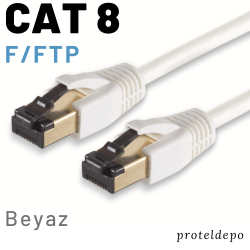 IRENIS CAT8 F/FTP LSZH Ethernet Patch Kablo, 5 Metre