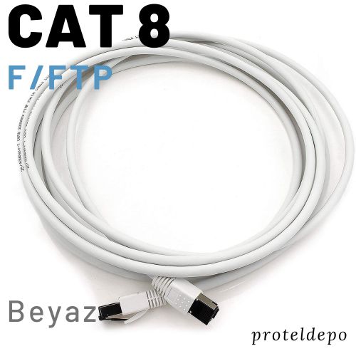 IRENIS CAT8 F/FTP LSZH Ethernet Patch Kablo, 5 Metre