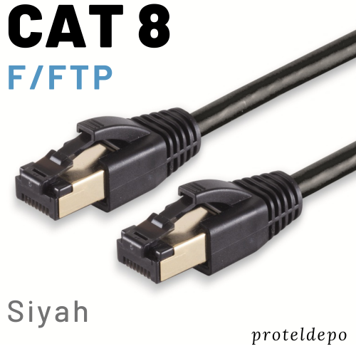 IRENIS CAT8 F/FTP LSZH Ethernet Patch Kablo, 2 Metre