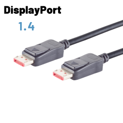 IRENIS DisplayPort Kablo 240 Hz destekli - 32 Gbit, 2 Metre IRENIS DisplayPort Kablo 240 Hz destekli - 32 Gbit, 2 Metre