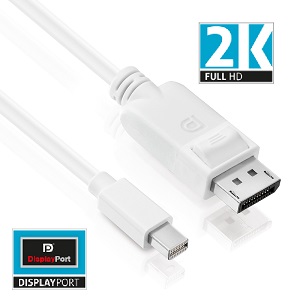 Apple (Mini DP) / DisplayPort Kablo 1.5 Metre, 2K FullHD