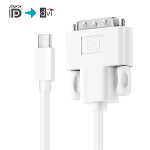 Apple (Mini DP) / DVI Kablo 1.5 Metre, 2K FullHD