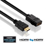 1 metre HDMI dişi/erkek Kablo PureInstall serisi  