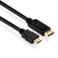 12.5 Metre DisplayPort/HDMI Kablo, 2K (1080p) FullHD, WUXGA