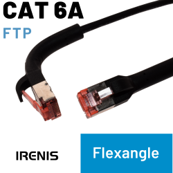 IRENIS CAT6A U/FTP  90° Bükülebilir Kablo 3 metre