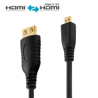 1 Metre HDMI / Mikro HDMI Kablo PureInstall Serisi