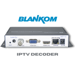 BLANKOM IP Dekoder | HDD-264 BLANKOM IP Dekoder | HDD-264