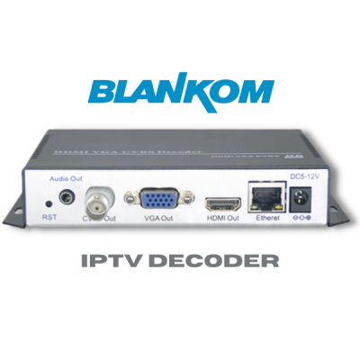 BLANKOM IP Dekoder | HDD-264
