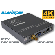 BLANKOM 4K (UHD) IP Dekoder | HDD-275 BLANKOM 4K (UHD) IP Dekoder | HDD-275