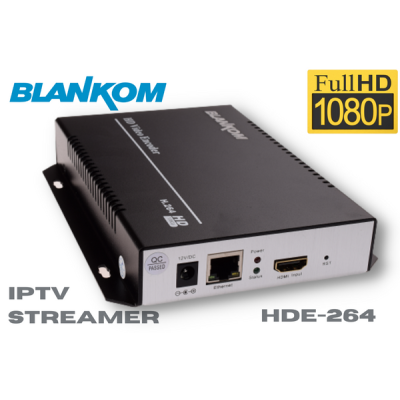 BLANKOM IP Streamer ve Enkoder, HDMI girişli | HDE-264