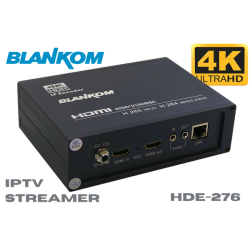 BLANKOM 4K (UHD) IP Streamer ve Enkoder, HDMI girişli | HDE-276 BLANKOM 4K (UHD) IP Streamer ve Enkoder, HDMI girişli | HDE-276