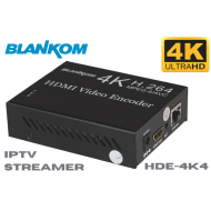 BLANKOM 4K (UHD) IP Streamer ve Enkoder, HDMI girişli | HDE-4K4 BLANKOM 4K (UHD) IP Streamer ve Enkoder, HDMI girişli | HDE-4K4