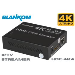 BLANKOM 4K (UHD) IP Streamer ve Enkoder, HDMI girişli | HDE-4K4 BLANKOM 4K (UHD) IP Streamer ve Enkoder, HDMI girişli | HDE-4K4